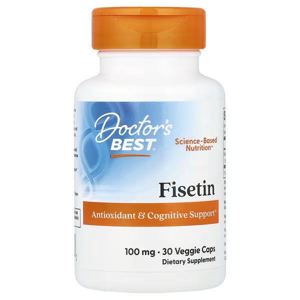 Doctor's Best Fisetin 100 mg 30 Veggie Capsules