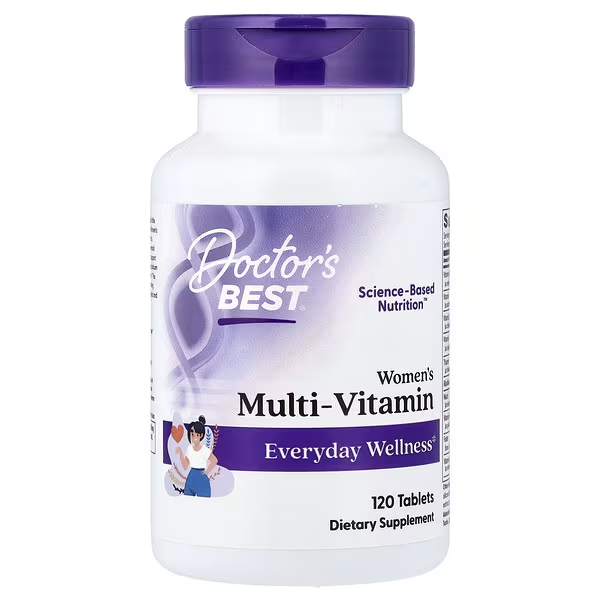 Doctor's Best Women's Multi-Vitamin 120 Capsules