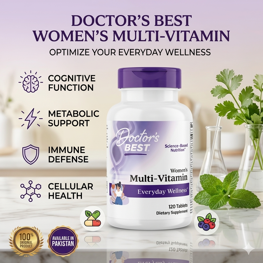 Doctor's Best Women's Multi-Vitamin 120 Capsules