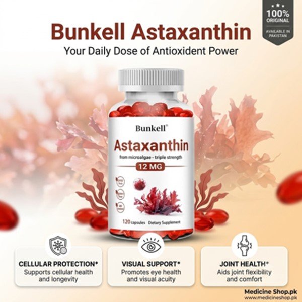 Bunkell Astaxanthin 12 MG 120