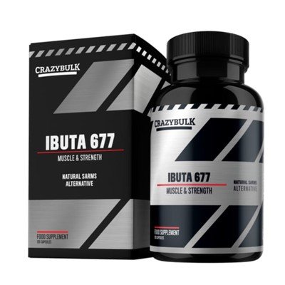 CrazyBulk Ibuta 677 Food Supplement 120 Capsules