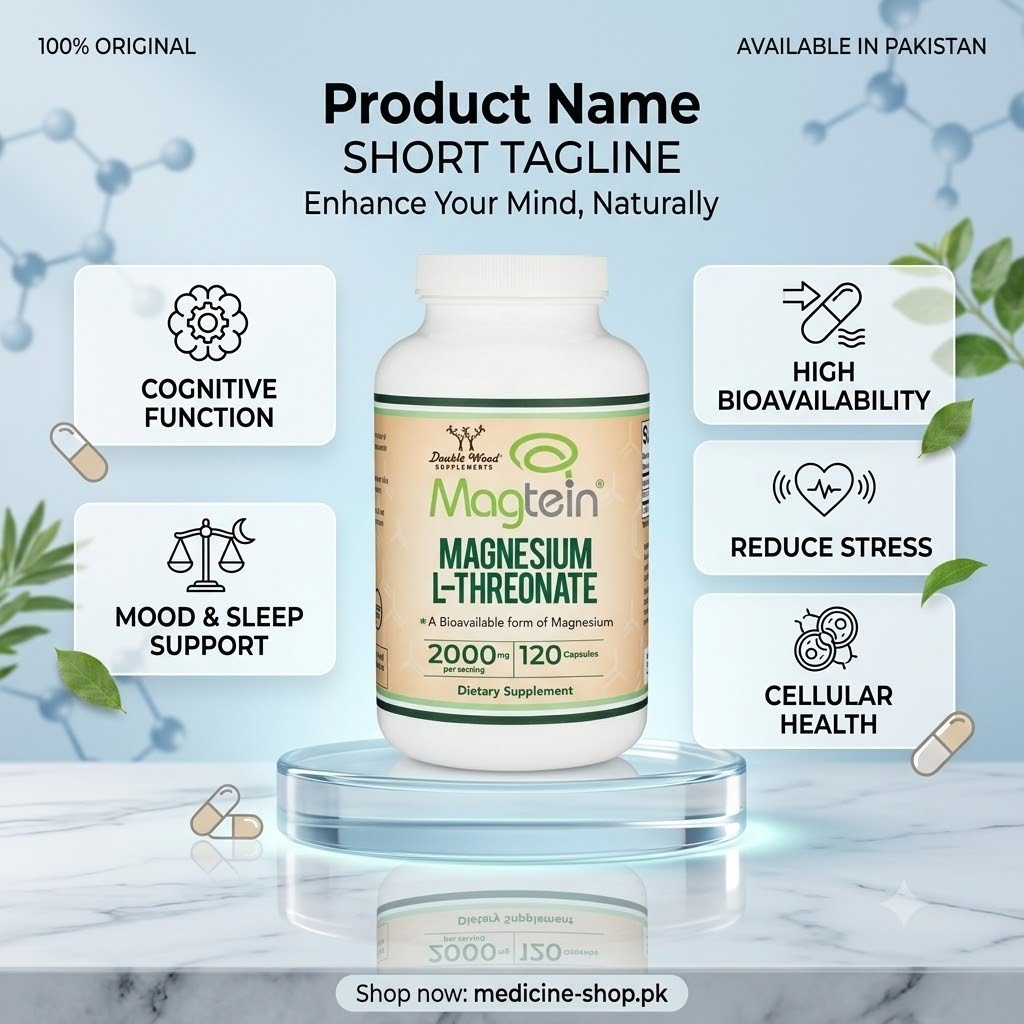 Double Wood Magnesium L-Threonate (Magtein)