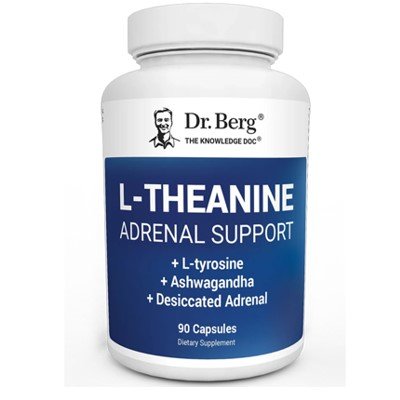 Dr. Berg L-Theanine Adrenal Support 200mg 90 Capsules
