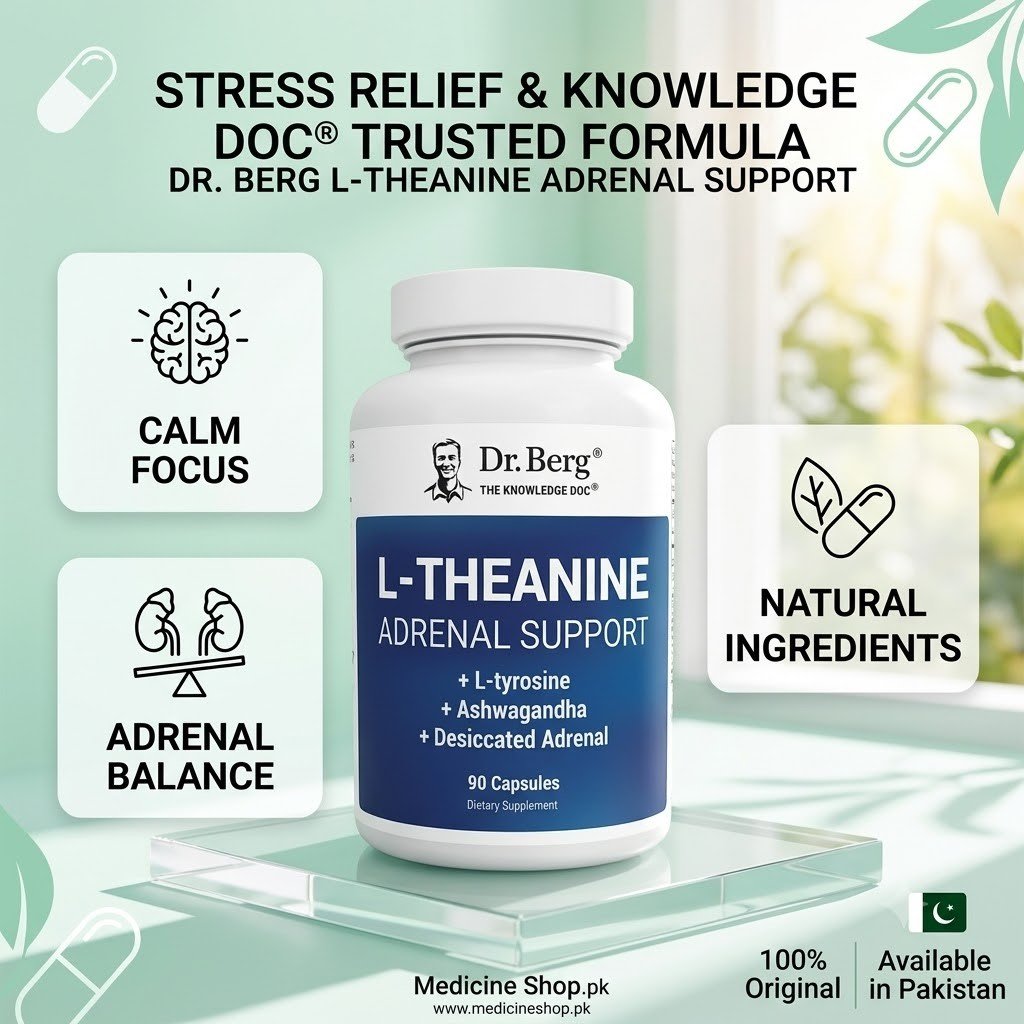 Dr. Berg L-Theanine Adrenal Support 200mg