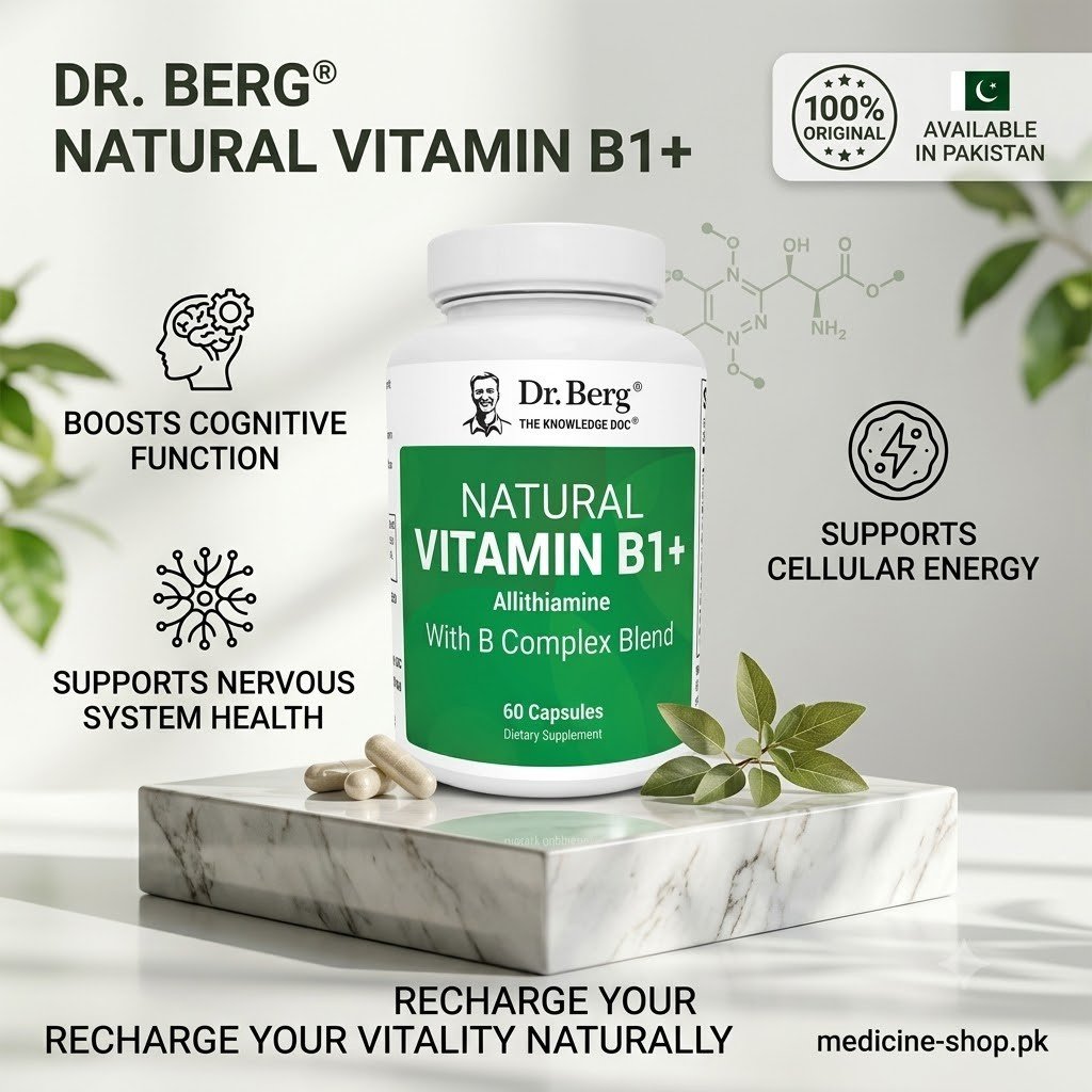 Dr. Berg Natural Vitamin B1 + Allithiamine