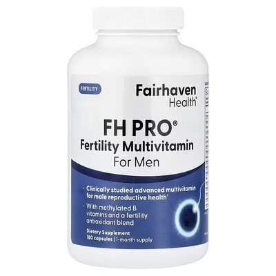 Fairhaven Health FH Pro® Fertility Multivitamin for Men 180 Capsules