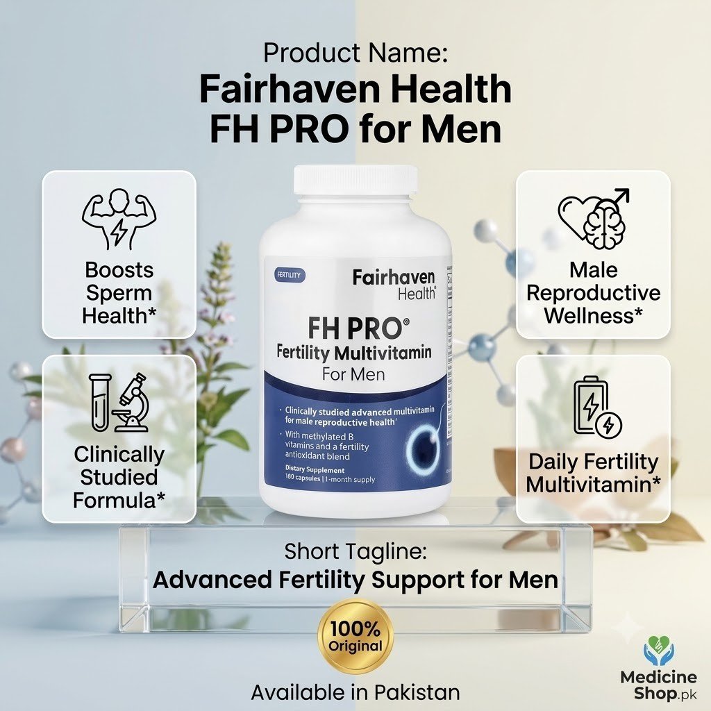 Fairhaven Health FH Pro® Fertility Multivitamin for Men 180