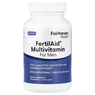 Fairhaven Health FertilAid® Multivitamin for Men 90 Capsules