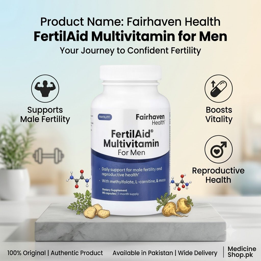 Fairhaven Health FertilAid® Multivitamin for Men 90
