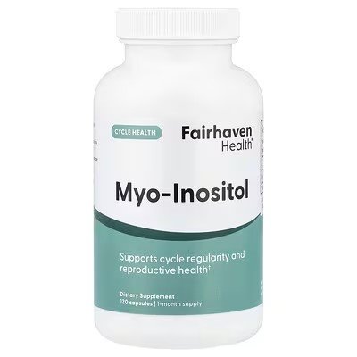Fairhaven Health Myo-Inositol 500mg 120 Capsules