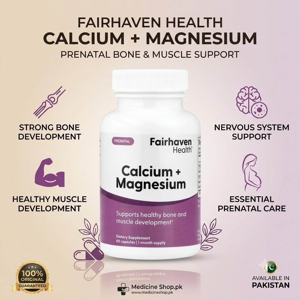 Fairhaven Health Prenatal Calcium + Magnesium 60