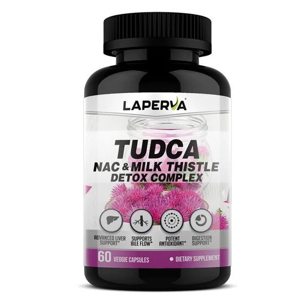 Laperva TUDCA, NAC & Milk Thistle Capsules