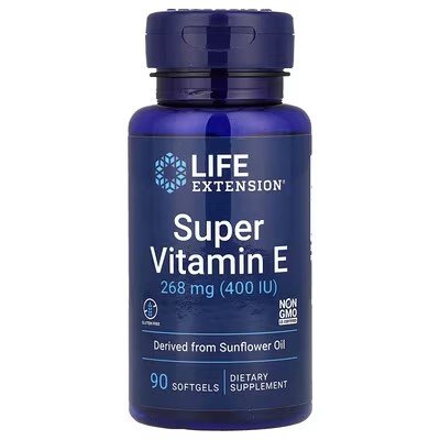 Life Extension Super Vitamin E 400 IU 90 Softgels