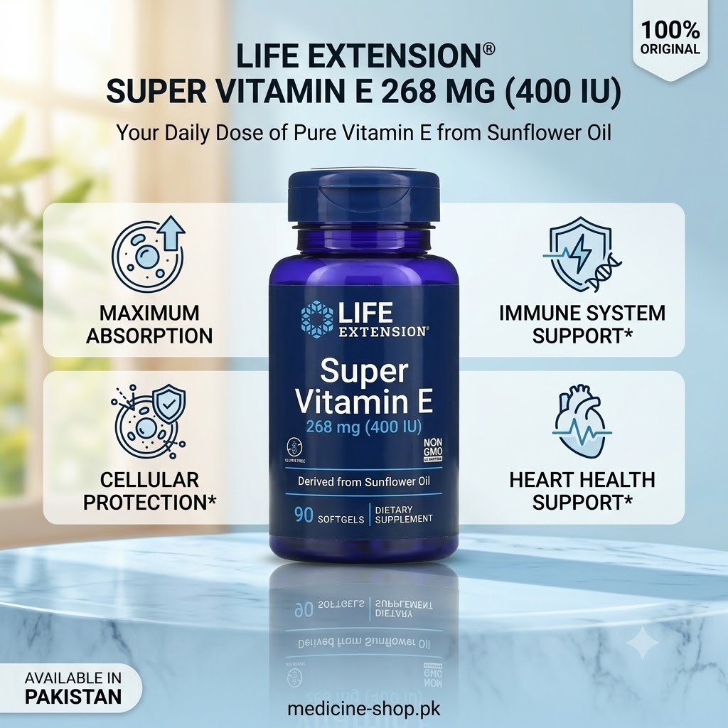 Life Extension Super Vitamin E 400 IU