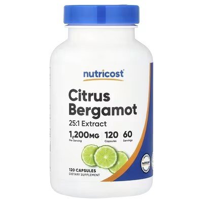 Nutricost Citrus Bergamot 600mg 120 Capsules