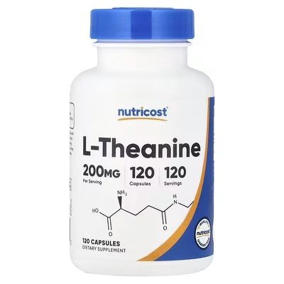 Nutricost L-Theanine 200mg 120 Capsules