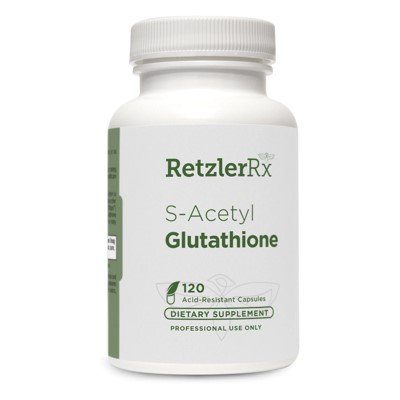 RetzlerRx S-Acetyl Glutathione 100mg 120 Capsules