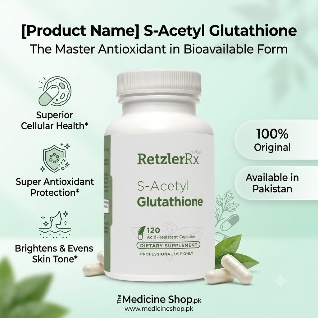RetzlerRx S-Acetyl Glutathione 100mg