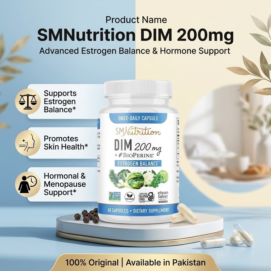 SMNutrition DIM 200mg with BioPerine