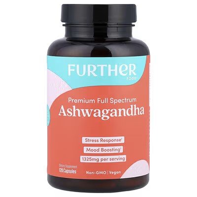 Further Food Ashwagandha Premium Full Spectrum 120 Capsules in Pakistan