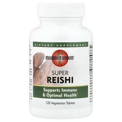Mushroom Wisdom Super Reishi 120 Vegetarian Tablets in Pakistan