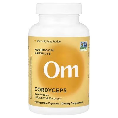 OM Mushrooms Cordyceps 660 mg 90 Vegetable Capsules in Pakistan