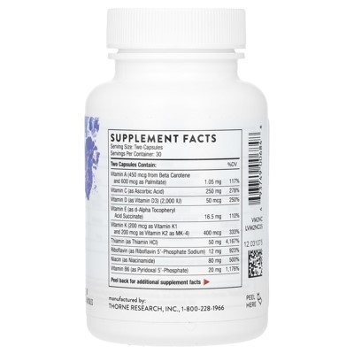 Thorne Basic Nutrients 2/Day 60 Capsules