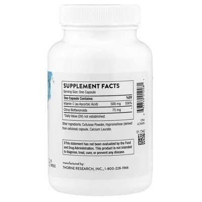 Thorne Vitamin C with Flavonoids 90 Capsules