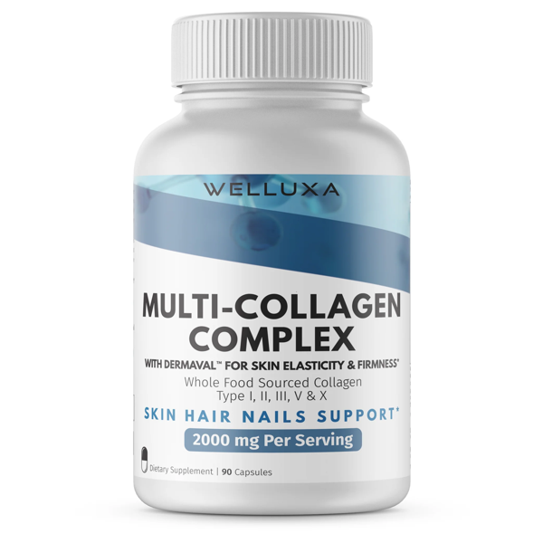 Welluxa Multi-Collagen Peptide Capsules in Pakistan