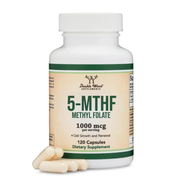 Double Wood - 5-MTHF Methyl Folate Capsules