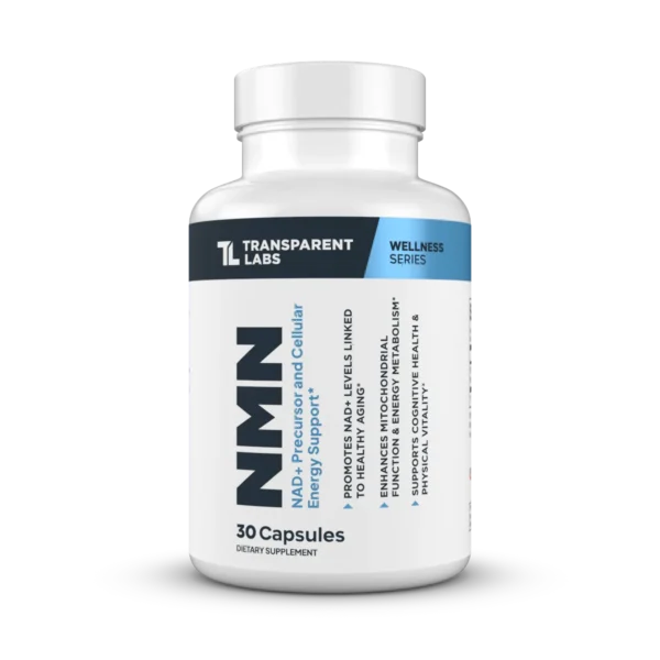 Transparent Labs NMN 600 mg 30 Capsules In Pakistan